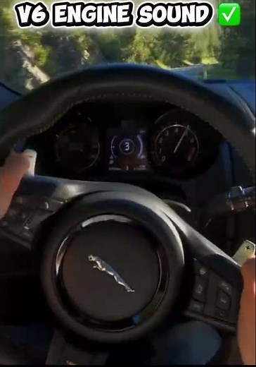 V6 Engine sound #cars #v6 #enginesound #jaguarcars