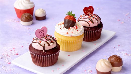 Cute romantic cupcake decorating ideas