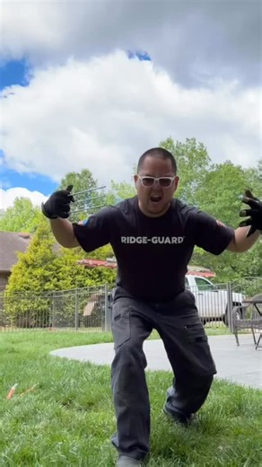 Installing dig defense has Christian feeling like wolverine… know get back to work! | Tailor Made Pest and Wildlife - Valley Station