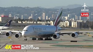 446K views · 35K reactions | SUPER DEPARTURE on runway 7R at Los Angeles International Airport (LAX) during the Airline Videos Live 4K broadcast on January 23rd, 2023. #airlinevideoslive #laxspotting #airlinevideos #laxairport #airports #aviation #aviationgeek #aviationdaily #airbusa380 #a380 | AIRLINE VIDEOS | Facebook