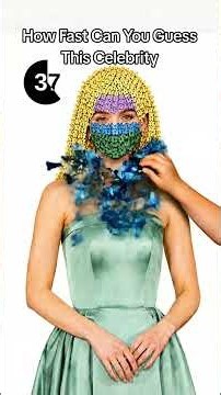 How fast did you guess her #celebrity #funny #guess #challenge #guessing_game #viral