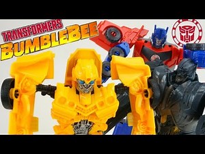 Bumblebee Movie Transformers Titan Changers Collection Time to Battle Megatron?