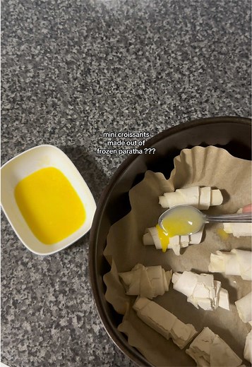 Mini Croissants from Frozen Paratha Recipe