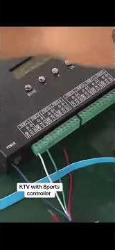 KTV 8-Port Controller + WS2811 WS2818 LED Strip Wiring Guide 🔥