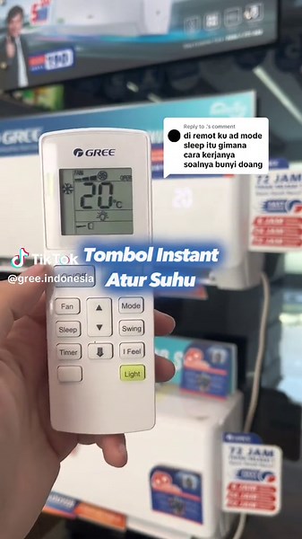 Pengaturan Suhu AC Gree: Fitur Fast Cool dan Mode Sleep