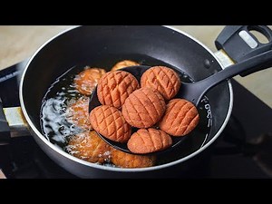Fried Cookies Recipe | Easy Fried Biscuit Recipe | Yummy