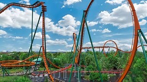 VIDEO: Go for a ride on the world's tallest drop coaster