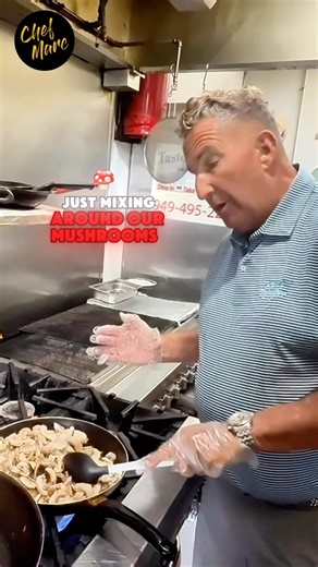 Marc Cummings on Instagram: "Are your mushrooms sliced and diced❓👀 Now it’s time to saute 😋🍄‍🟫 #chefmarc"