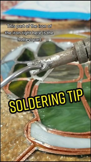 Soldering Tips for Stained Glass Artists