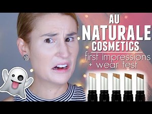 AU NATURALE COSMETICS | First Impressions + Wear Test