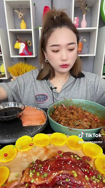 Daning Mukbang Chinese Spicy Food Eating #daningasmr #mukbang #spicyfood #food
