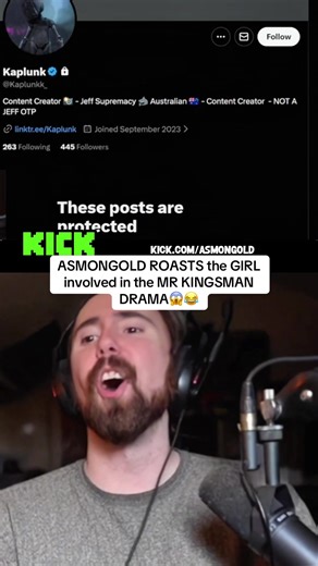 Asmongold Roasts Girl from Mr. Kingsman Drama