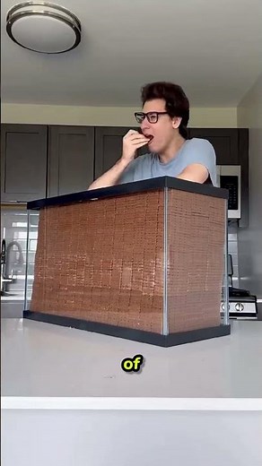 1,000 MrBeast Chocolates Challenge Gone Wrong #feastables #trending