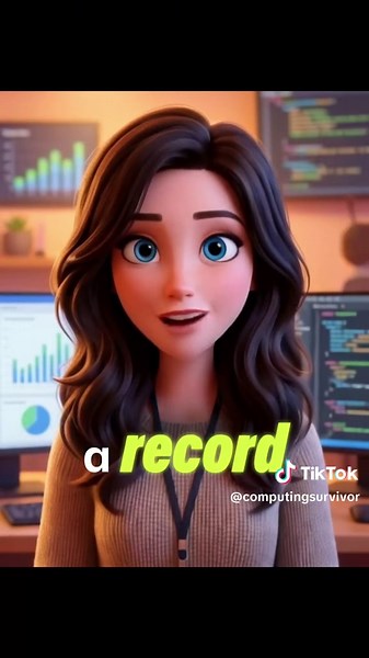 What is a Database Record #computerscience #gcsehelp #year11 #gcsecomputerscience #databaserecord