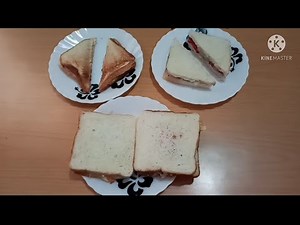 Three types of sandwitch recipes easy and tasty