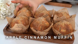 95K views · 540 reactions | Bakery Style Apple Cinnamon Muffins with...