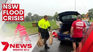 The floods crisis continues to grip New South Wales - threatening more turmoil in the coming hours. Two lives have now been lost in the flooding emergency in the state's north, taking the national toll to 11. Ballina's hospital had to be evacuated overnight as water continued to rise and residents in nearby Lennox Head were told that 'it's too late to leave.' Thousands of rescues have been conducted so far. This is the latest look at the rainfall radar as that catastrophic weather system moves s