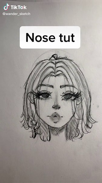 Realistic Nose Drawing Tutorial: Shadow Techniques