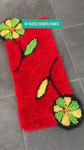 Here's a step by step guide on the foot mat production process #sewing #patchwork #zerowaste | Rizka Shofiliyanti