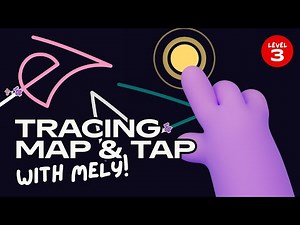 Finger Tracing to the Beat 💜 Level 3 Classroom Brain Break with Mely