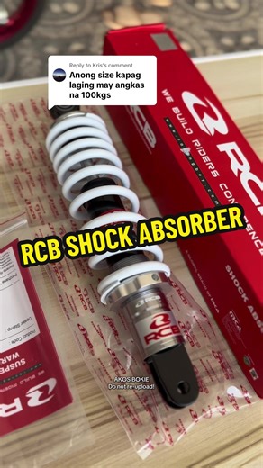 RCB Shock Absorber: Enhance Your Motorcycle Ride