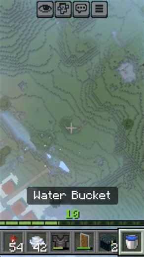 water bottle glitch in Minecraft 💪🔥