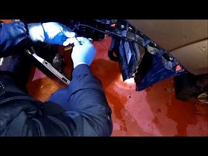 How to access Vauxhall Zafira 'B' Washer Bottle