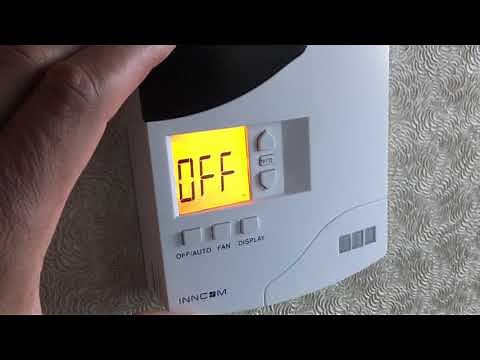INNCOM THERMOSTAT - How to Operate