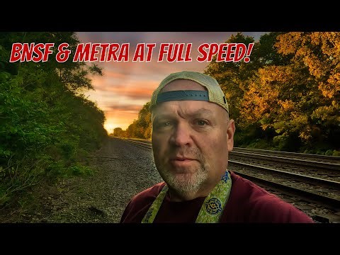 BNSF Power and Metra Speed – Railfanning the Racetrack!