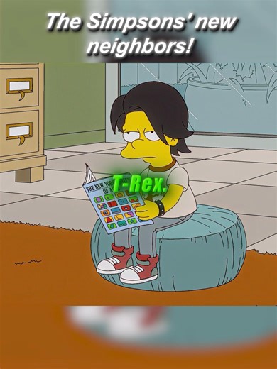 The Simpsons New Neighbours…😱
