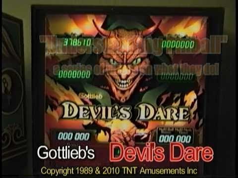 #28 Understanding Pinball - Gottlieb's DEVILS DARE - Learn How It Plays! - TNT Amusements