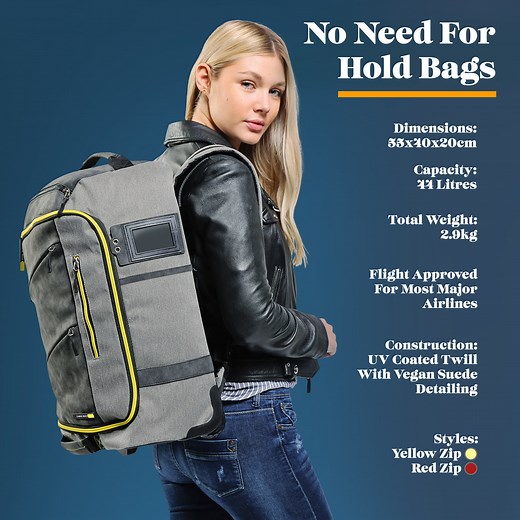 Manhattan 44L Hybrid - 55x40x20cm