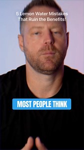 571K views · 12K reactions | Here are the 5 most common mistakes people make with drinking lemon water (and how to avoid them)! | Dr. Livingood | Facebook