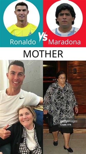 Diego Maradona vs Cristiano Ronaldo ⚡ The Hand of God vs CR7 #Shorts