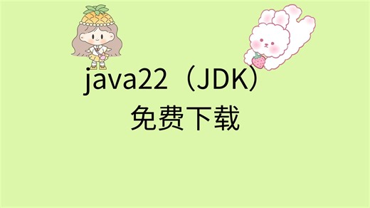 java22安装包下载地址链接java22软件安装教程JDK