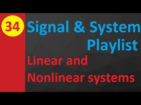 Linear vs Nonlinear Systems: Classification and Key Differences in Signals & Systems