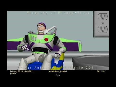 |TOY STORY| Buzz Lightyear Test Animation with Sound Part 14