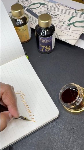 Unboxing Calligraphy Tools | Tom’s Studio Dip Pen, Shimmer Inks & Must-Have Accessories