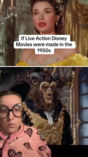 If the Disney live action movies were made in the 1950s #disney #disneymovie | Incorrect Harry Potter