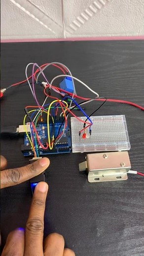 Fingerprint Scanner & Arduino #electronics #arduino