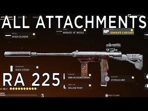 🛑All Attachments on Sa 25 (RA 225) Season 5 in Call of Duty Vanguard Showcase