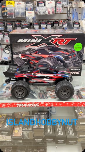 New XRT mini 4wd small but powerful capable 3s 55 plus mph comes with 2s battery and charger and various colors check it out on our website link in bio #islandhobbynut #islandhobbynutqueens #rccars #rcnation #rclife #traxxas #longisland #arrma #traxxasmini #traxxasminixrt | Island Hobby Nut