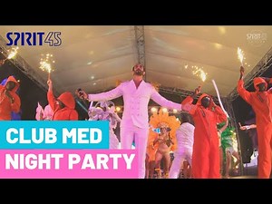 Club Med Night Party Crazysign Show time ambiance soirees