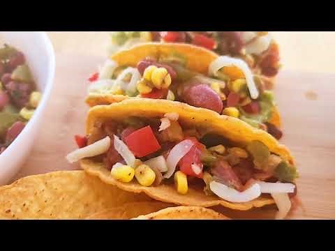 Vegetarian Tacos || Tacos Recipe || Easy Veggie Tacos