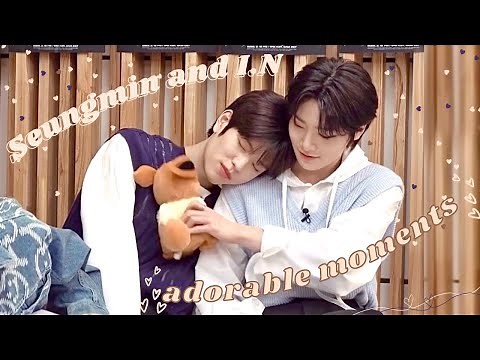 Seungmin and I.N adorable moments pt. 2 | Stray Kids SeungIN