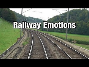 🚆 Beautiful trip from Zurich to Bern on the old route (Cab Ride Switzerland | IR35 Zürich - Bern)