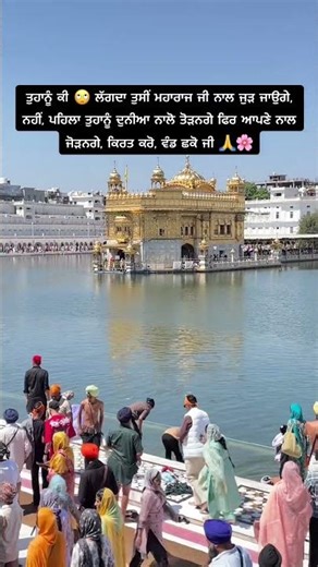 GOLDEN TEMPLE LIVE TIME 5:23 pm 🙏🌸