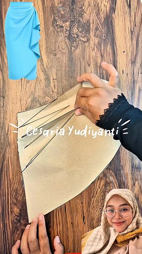 #dresspatterntutorial #cuttingandstitching #sewingtechniques #patterndrafting #sewingclasses #sewingtutorial #sewingpatterns #dresstutorial | Cesaria Yudiyanti