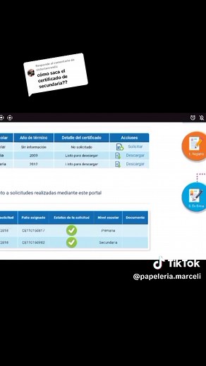 Cómo obtener tu certificado de primaria o secundaria