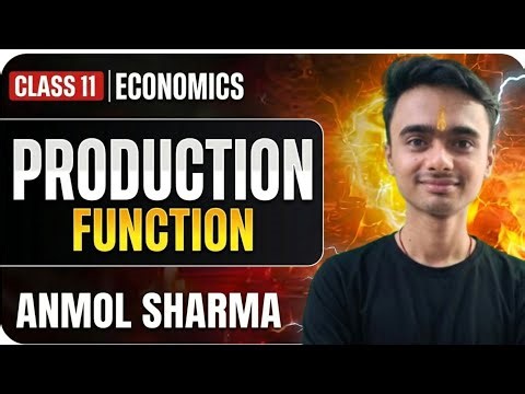 Production Function Class 11 Microeconomics | Part 1 Explanation